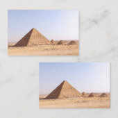 Pyramiden Visitenkarte (Vorne/Hinten)