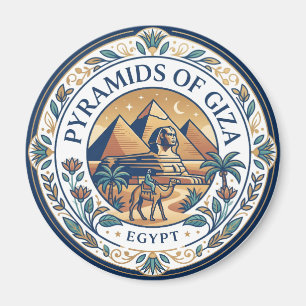 Pyramiden von Giza Ägypten Magnet