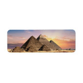 Pyramiden von Gizeh Altes Ägypten Wüstenlandschaft (Vorne)