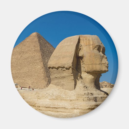 Pyramiden von Gizeh die in Ägypten Magnet (Vorne)