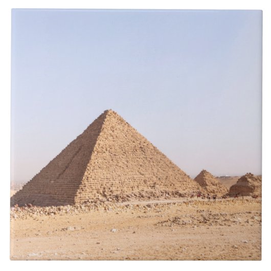 Pyramiden von Gizeh Fliese (Vorderseite)
