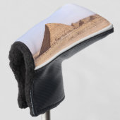 Pyramiden von Gizeh Golf Headcover (3/4 Vorderseite)