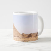 Pyramiden von Gizeh Jumbo-Tasse (Vorderseite Rechts)