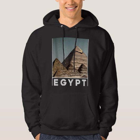 Pyramiden von Gizeh Kairo Ägypten Hoodie (Vorderseite)