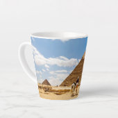 Pyramiden von Gizeh Milchtasse (Linke Ecke)
