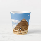 Pyramiden von Gizeh Milchtasse (Vorderseite)