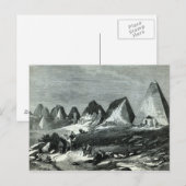 Pyramiden von Meroe, am Nil Postkarte (Vorne/Hinten)