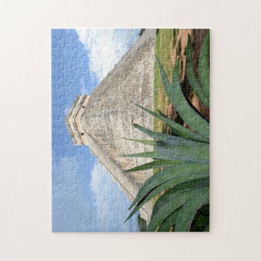 Pyramiden von Mexiko. Puzzle (Vertikal)