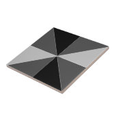 Pyramidendesign Fliese (Seite)