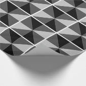 Pyramidendesign Geschenkpapier (Ecke)