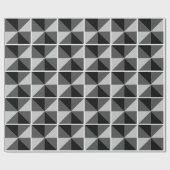 Pyramidendesign Geschenkpapier (Flach)