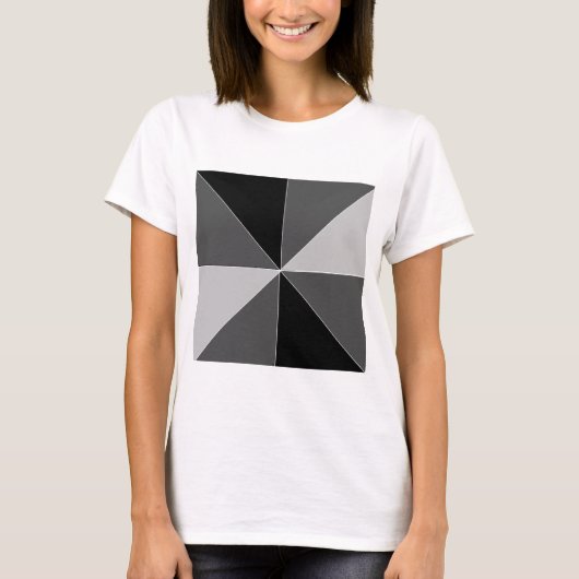 Pyramidendesign T-Shirt (Vorderseite)