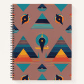 Pyramidenheft Notizblock (Vorderseite)