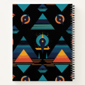 Pyramidenheft Notizblock (Rückseite)