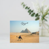 Pyramidenkamel Postkarte (Stehend Vorderseite)