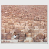 Pyramidenkomplex Gizeh. Auch genannt Giza Necrop Geschenkpapier (Flach)