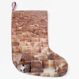 Pyramidenkomplex Gizeh. Auch genannt Giza Necrop Kleiner Weihnachtsstrumpf