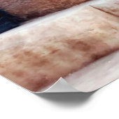 Pyramidenkomplex Gizeh. Auch genannt Giza Necrop Poster (Ecke)