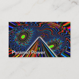 Pyramidenkraft (Sie können die Wörter ändern) Visitenkarte