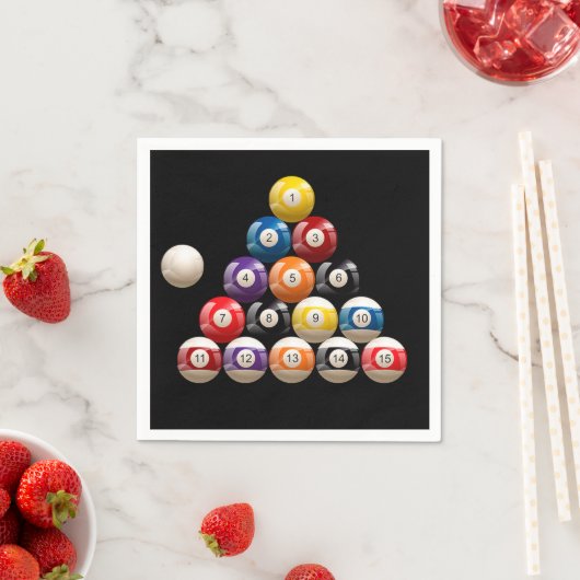 Pyramidenkugeln Serviette (Beispiel)