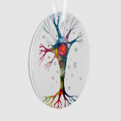 Pyramidenneuron im Neocortex Ornament (Vorderseite)