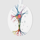 Pyramidenneuron im Neocortex Ornament (Vorderseite)