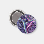 Pyramidenneuron Magnet (Vorderseite/Rückseite)