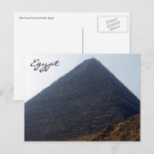Pyramidenschops Postkarte (Vorne/Hinten)