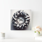 pyramides ring quadratische wanduhr (Zuhause)