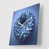 pyramides wheel quadratische wanduhr (Winkel)