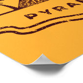 Pyramids Gizeh Ägypten Poster (Ecke)