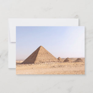 Pyramids of Egypt Coffee Mug Dankeskarte