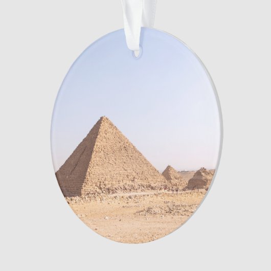 Pyramids of Egypt Coffee Mug Ornament (Vorderseite)