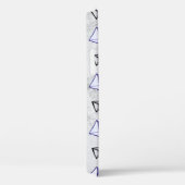 Pyramids Pattern Geometry Mathematiker Lehrer Case-Mate iPhone Hülle (Rückseite / Rechts)