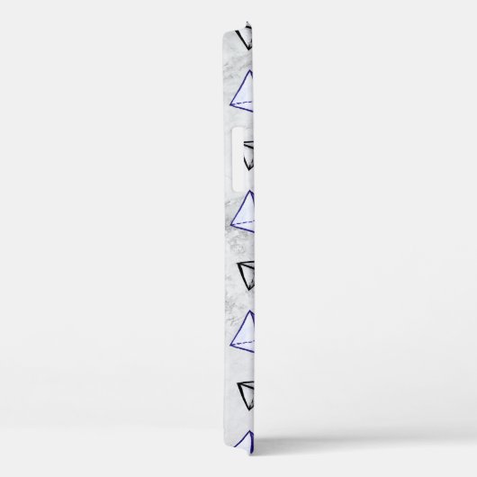 Pyramids Pattern Geometry Mathematiker Lehrer Case-Mate iPhone Hülle (Rückseite / Rechts)