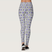 Pyramids Pattern Geometry Mathematiker Lehrer Leggings (Rückseite)