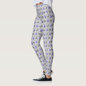 Pyramids Pattern Geometry Mathematiker Lehrer Leggings (Links)