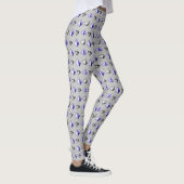 Pyramids Pattern Geometry Mathematiker Lehrer Leggings (Rechts)