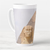 Pyramids Sphinx Ancient Ägypten Souvenir Milchtasse (Linke Ecke)