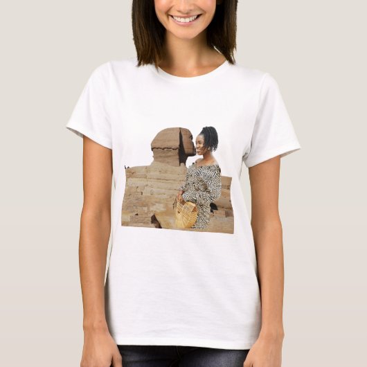 Pyramids Sphinx Ancient Ägypten Souvenir T-Shirt (Vorderseite)