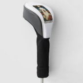 Pyrenäen-Berghund Golf Headcover (angewinkelt)