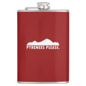 Pyrenäen Flachmann (Vorderseite)