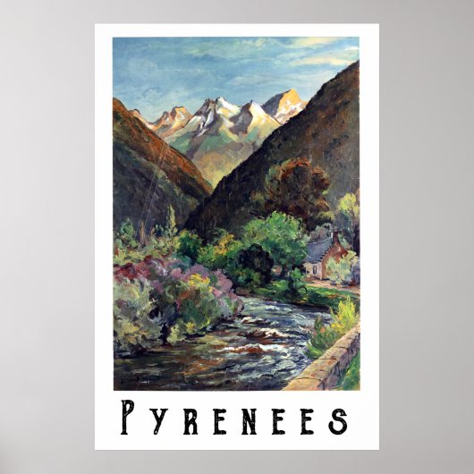 Pyrenäen, Frankreich Poster (Vorne)