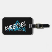 Pyrenäen Gepäckanhänger (Vorderseite horizontal)