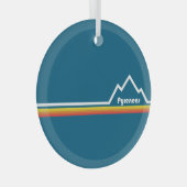 Pyrenäen Ornament Aus Glas (Vorderseite Rechts)