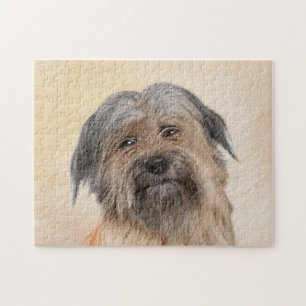 Pyrenäen-Schäferhund-Malerei - Süße originelle Hun Puzzle