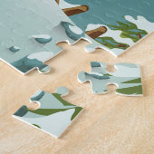 Pyrenäen zum Skifahren drucken. Puzzle (Seite)