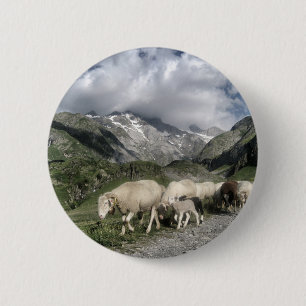 Pyrenäenlandschaft Button