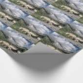 Pyrenäenlandschaft Geschenkpapier (Ecke)