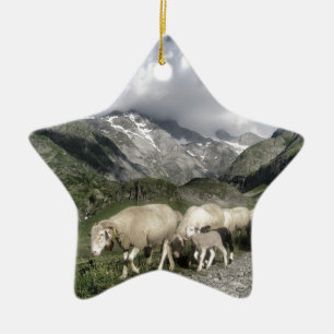 Pyrenäenlandschaft Keramik Ornament